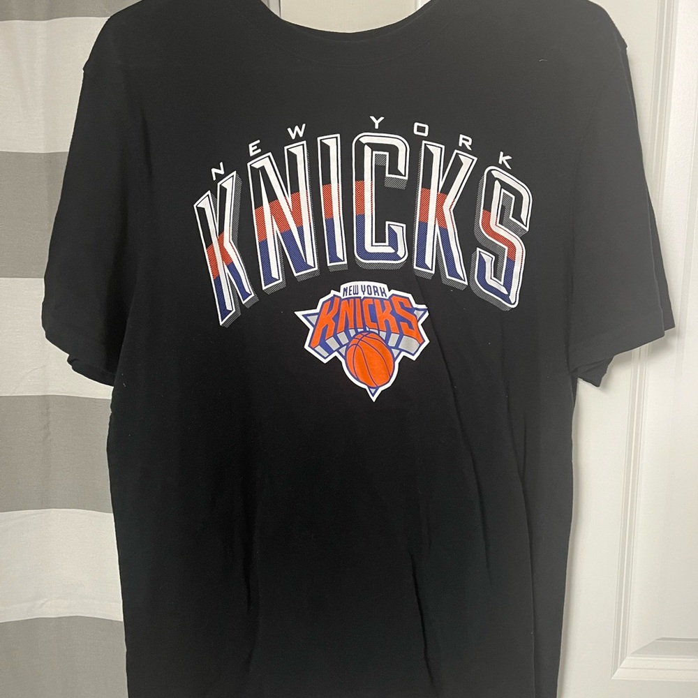 New York Knicks Black NBA T-Shirt